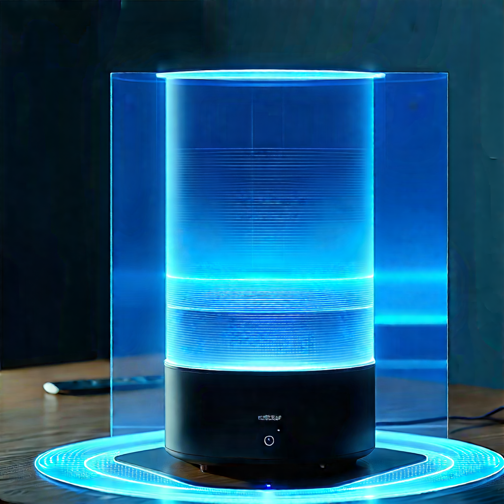 Smart home (device:1.19) with holographic display