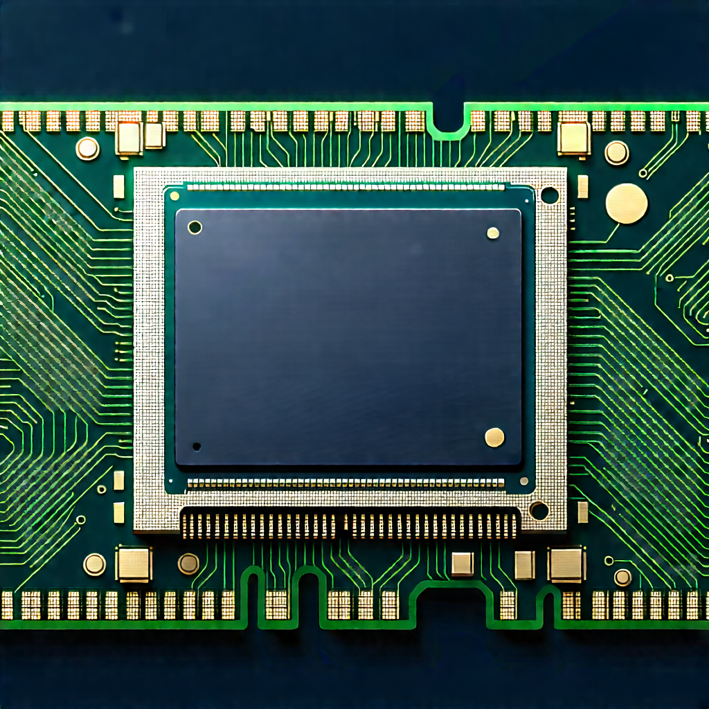 Close-up of memory module