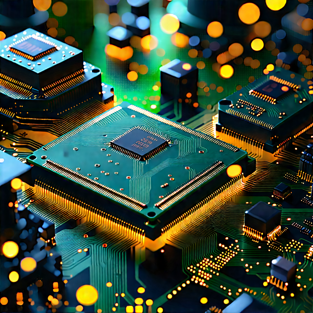 Close-up of memory module