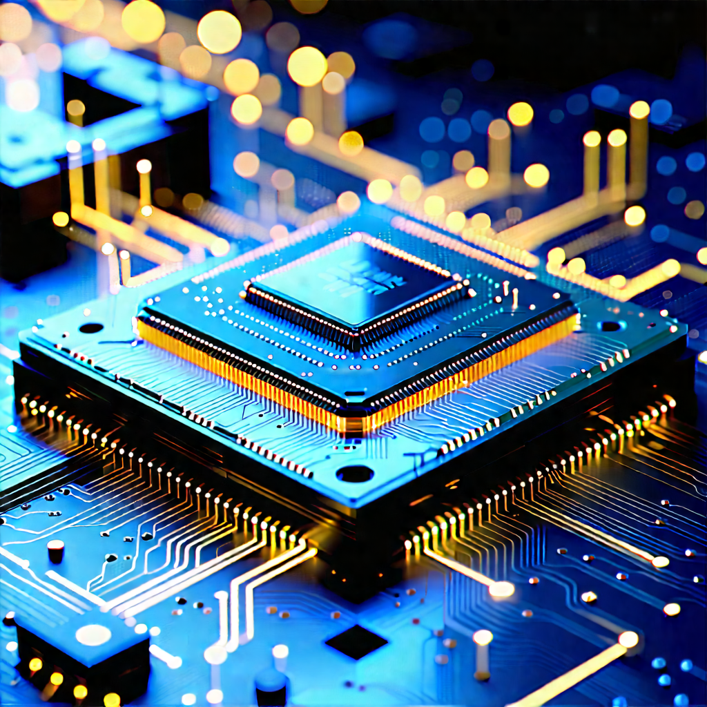 Microchip with data streams