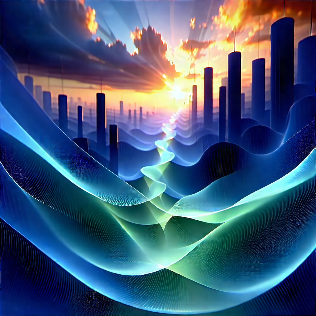 Innovative Renewable Energy Design With Painting Cityscape