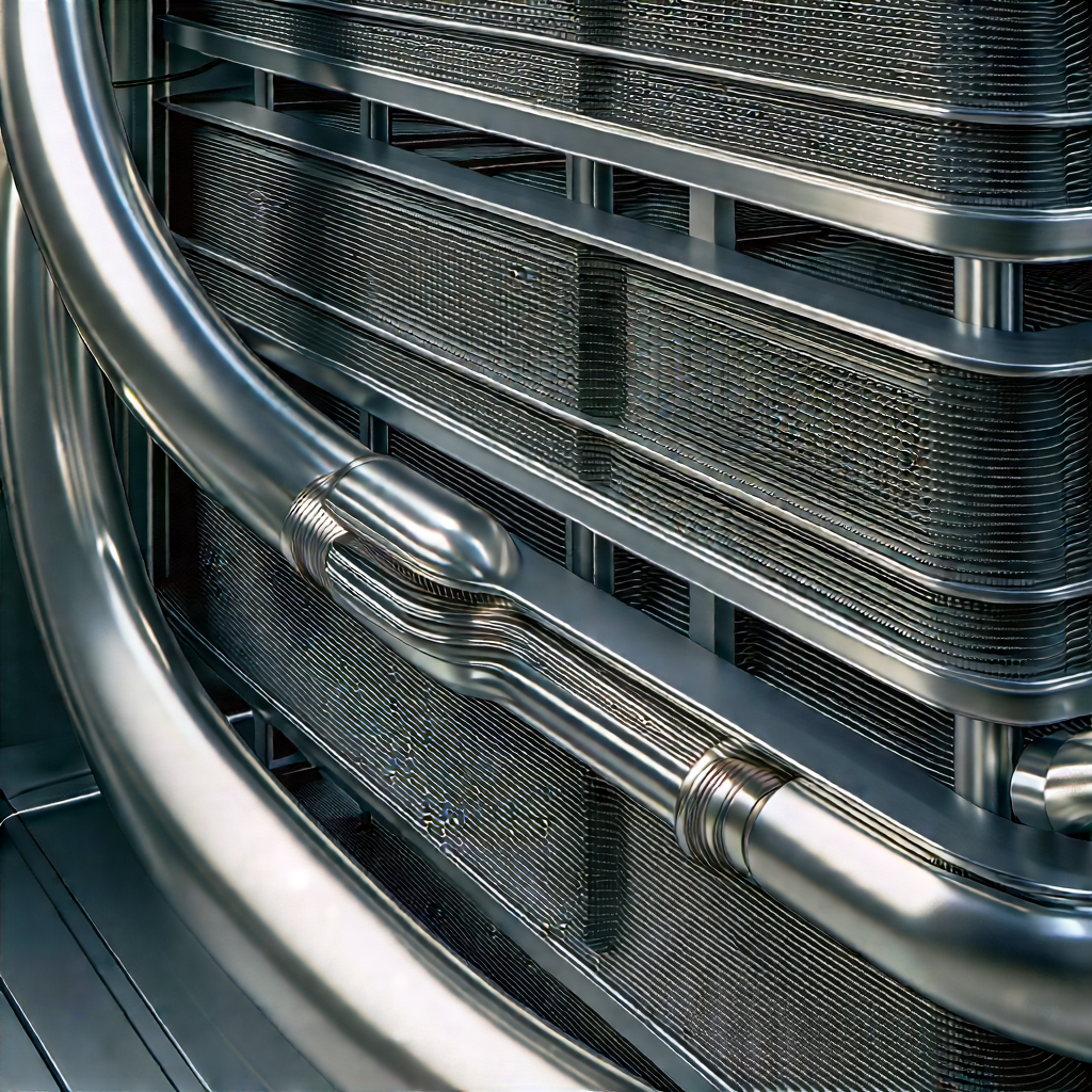 Close-up of cooling system