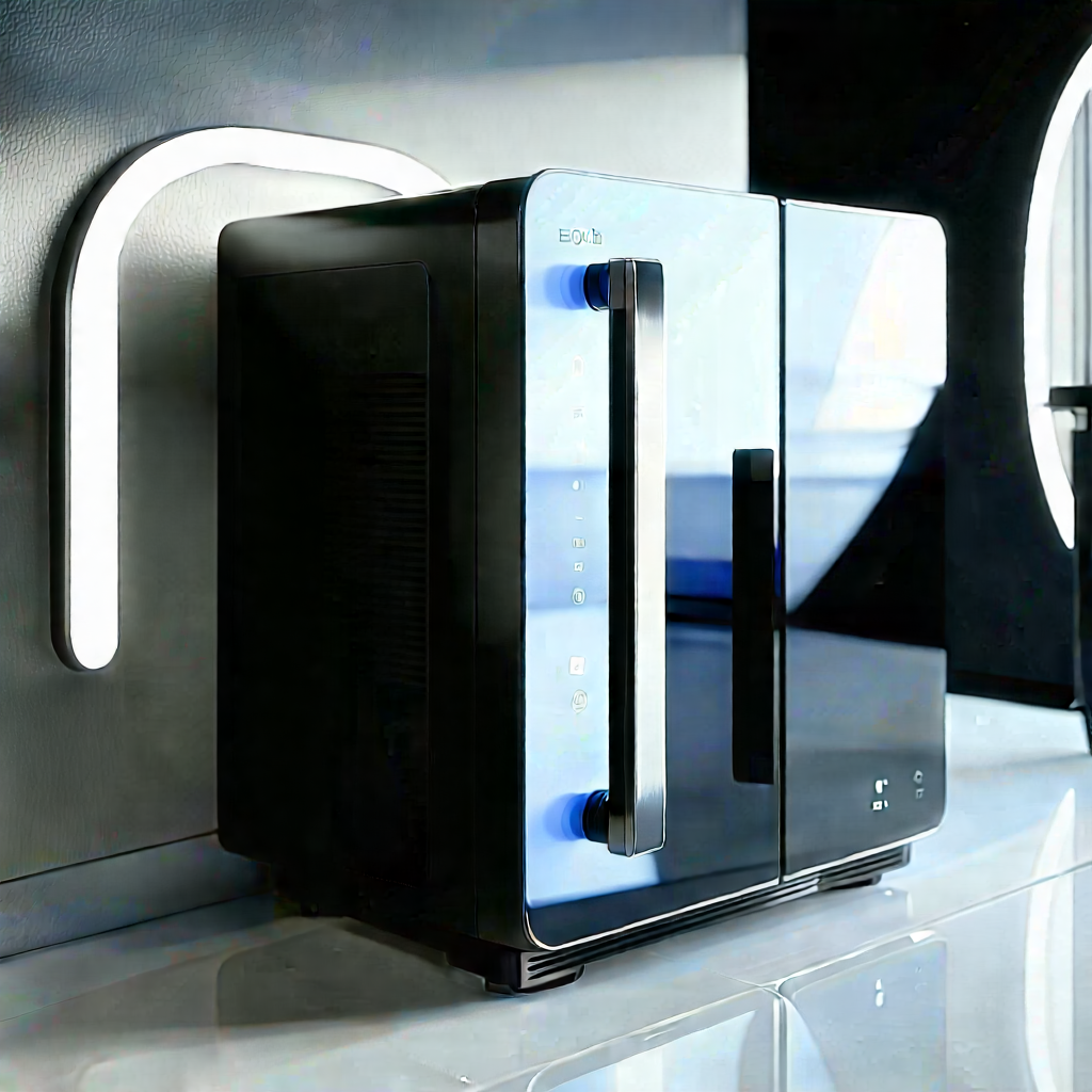 Innovative Smart Appliance (design:1.16) With Black Electronic