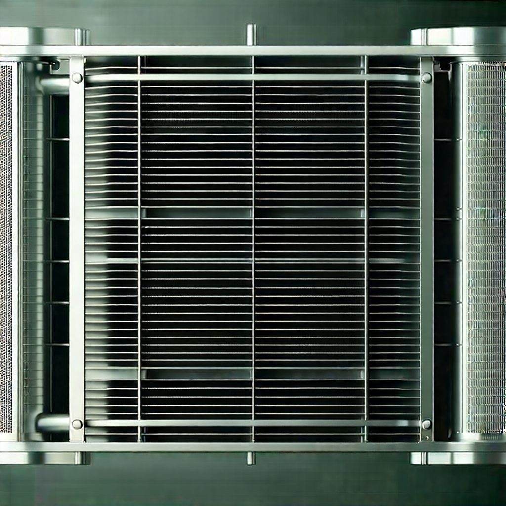 Close-up of cooling system