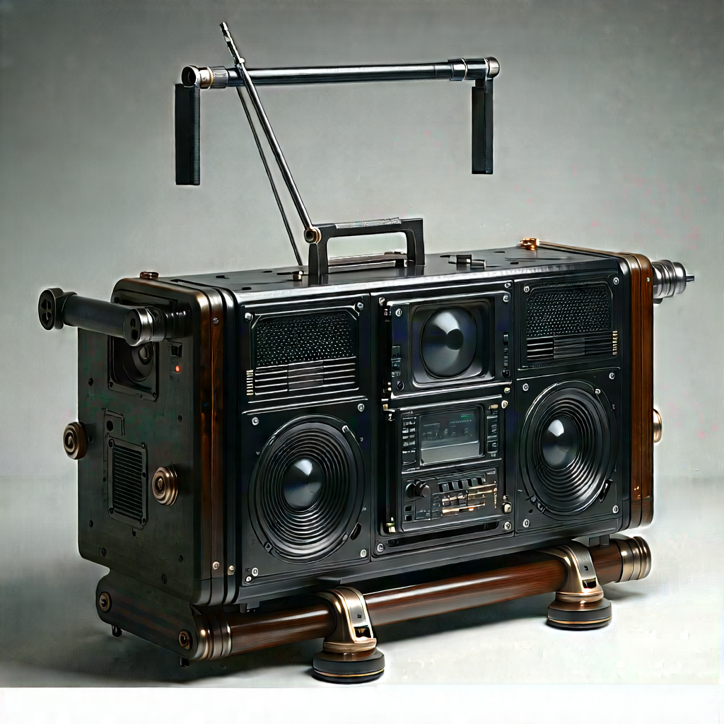 Entertainment technology in (design:1.31) studio