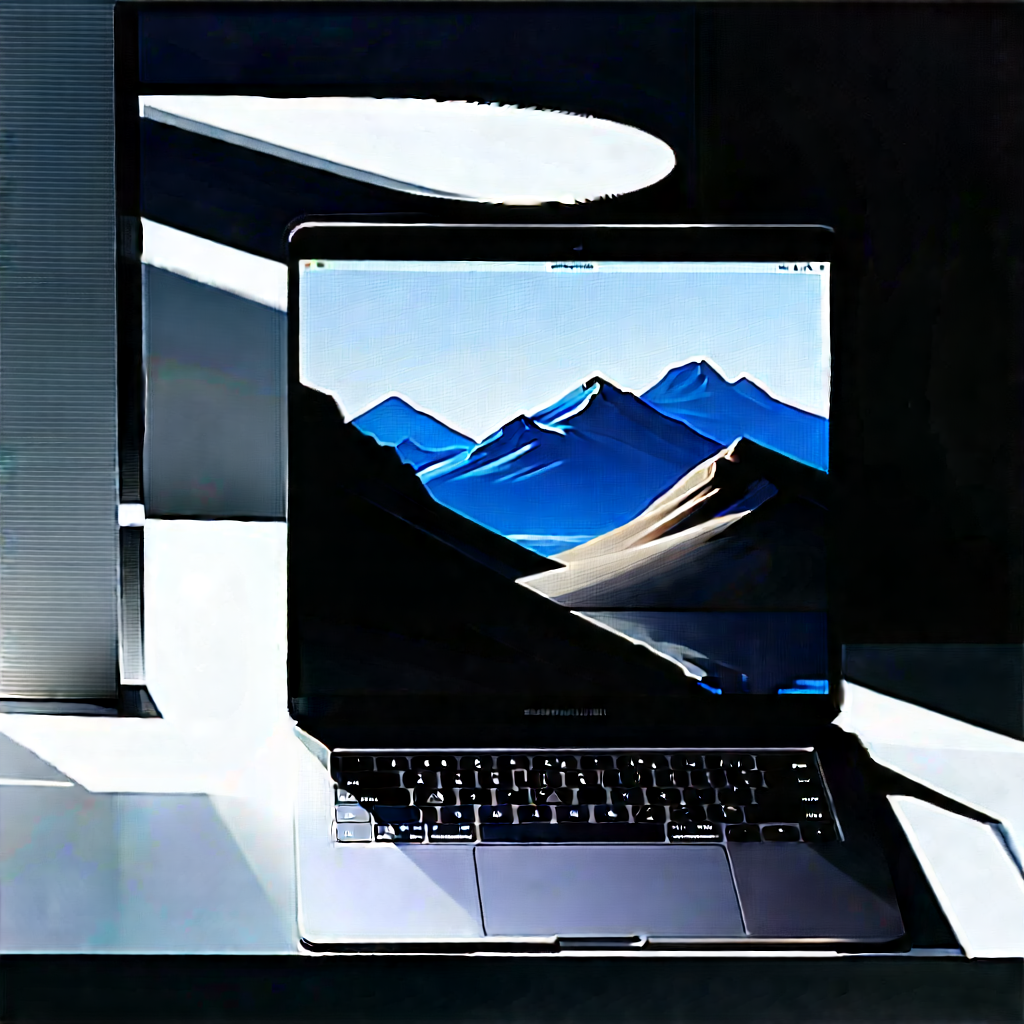 Laptop With User Interface With Laptop Computer