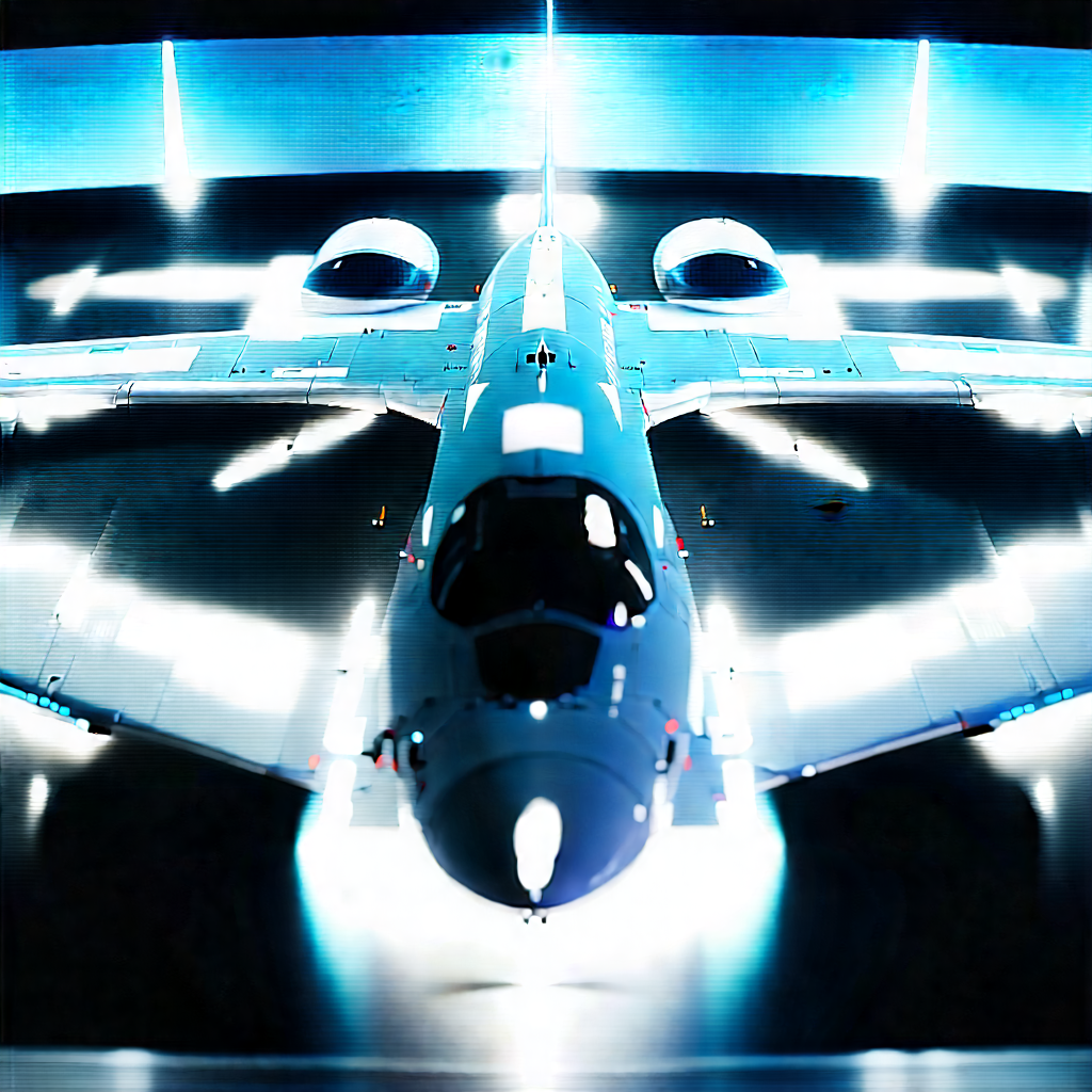 Aerospace technology in research center