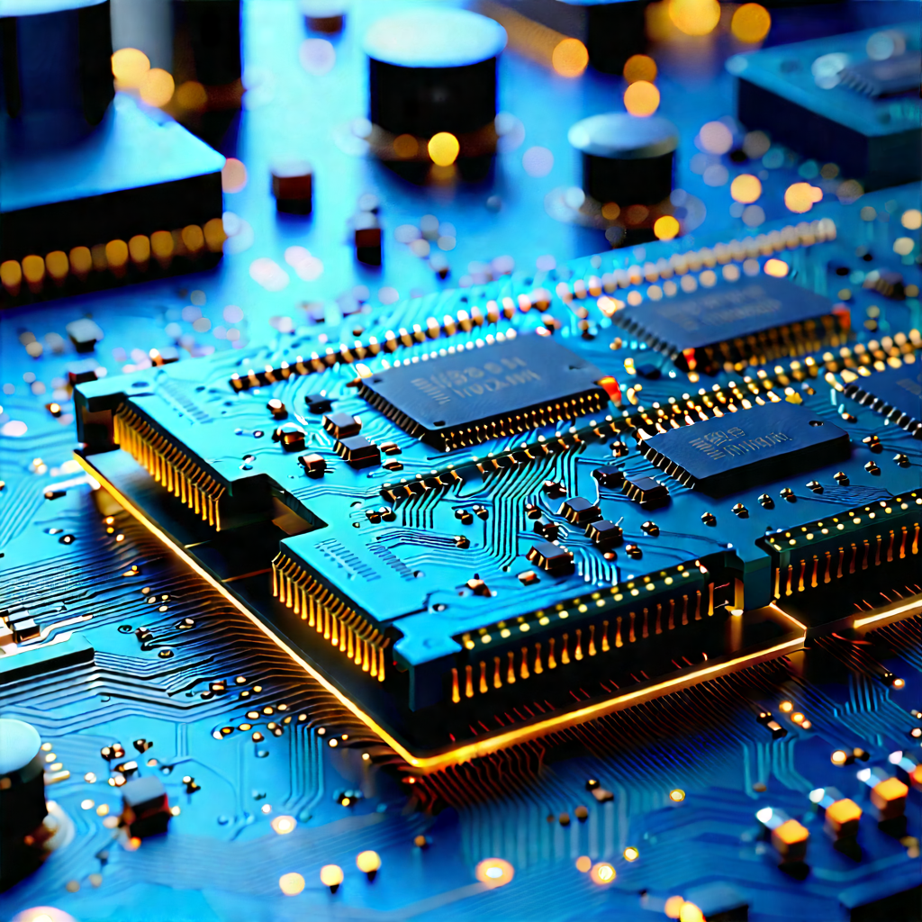Close-up of memory module