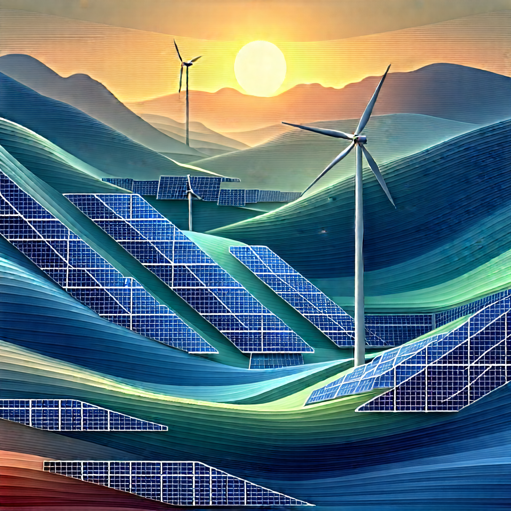 Innovative Renewable Energy Design With Image, There
