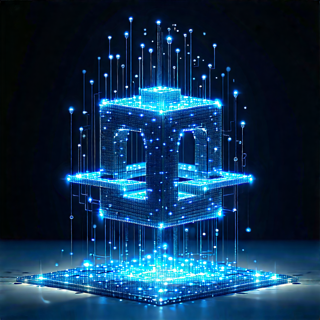 Blockchain network visualization