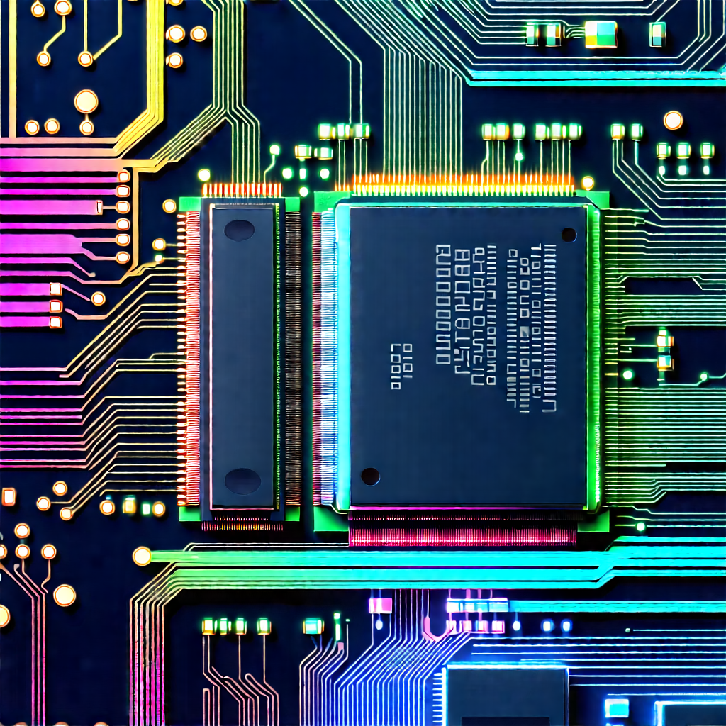 Close-up of memory module