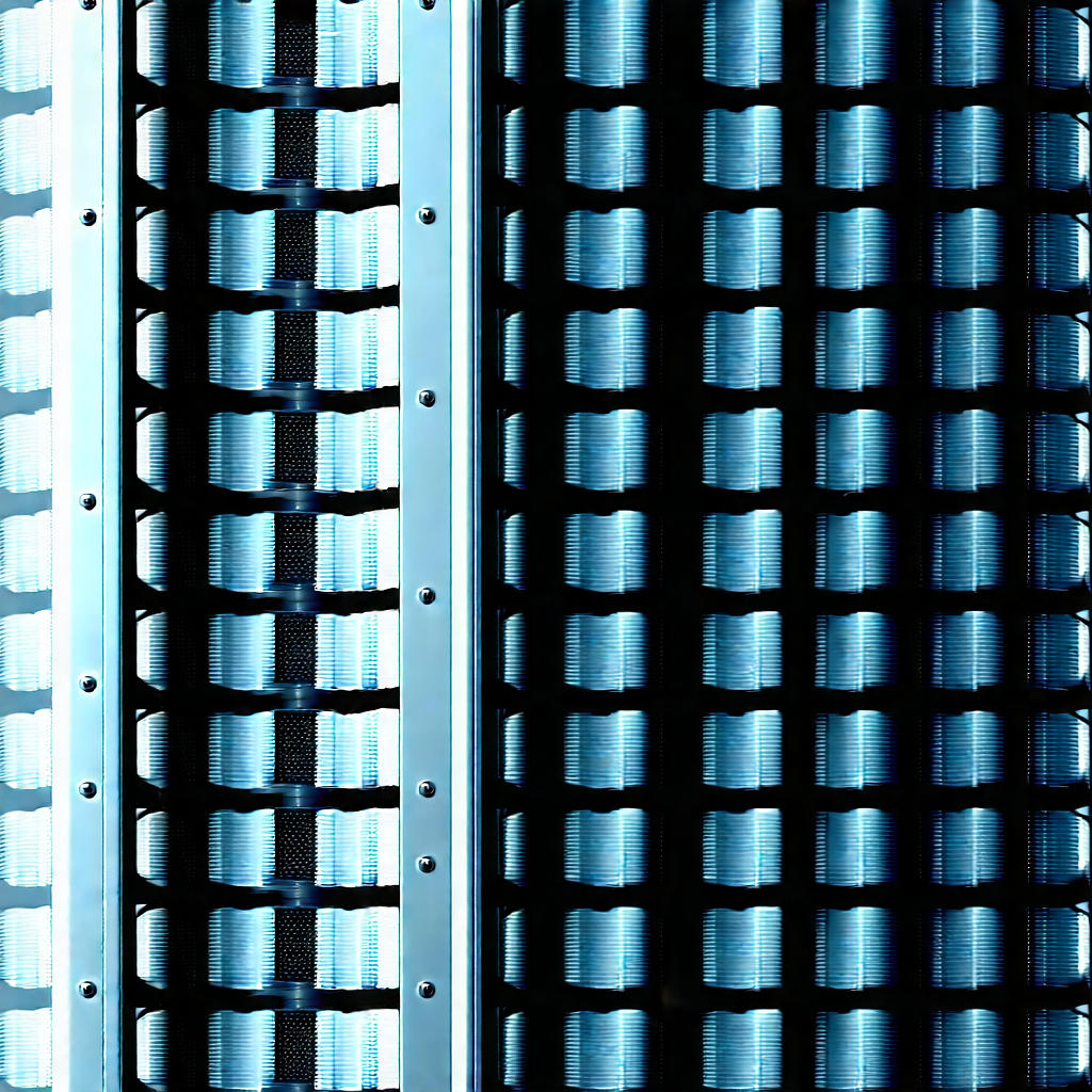 Close-up of cooling system
