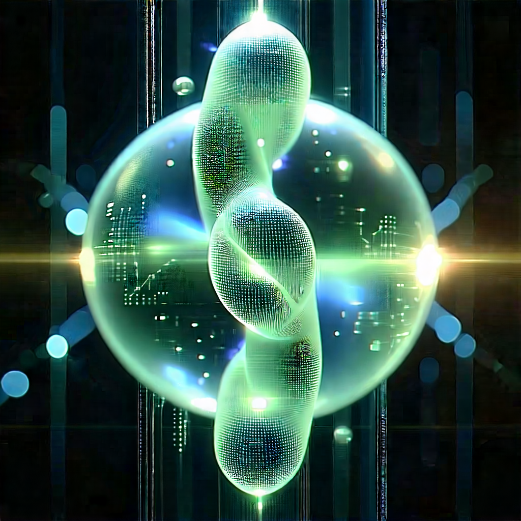 Quantum computer with data streams