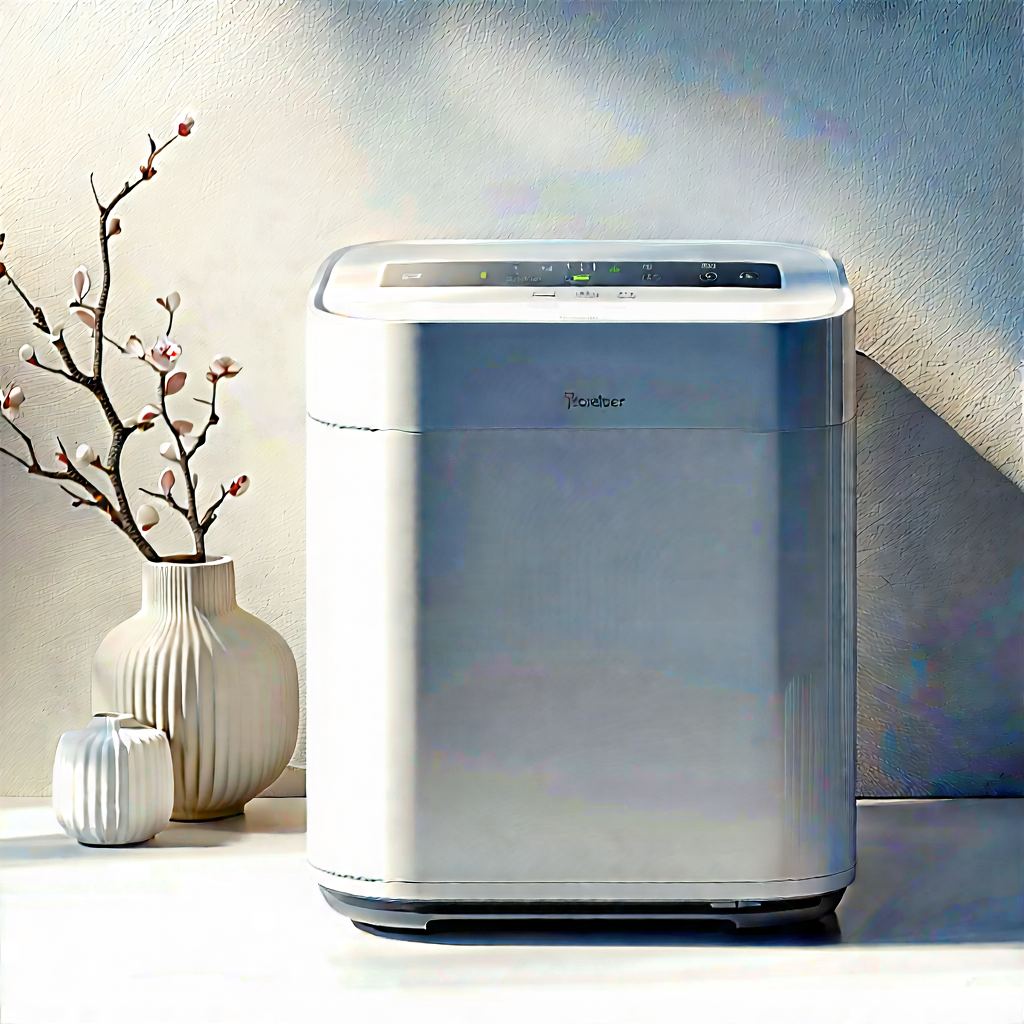 Innovative Smart Appliance (design:1.22) With White Purifier