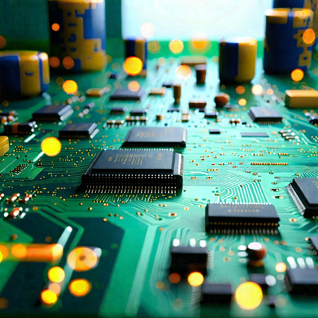 Circuit board with laser scanning