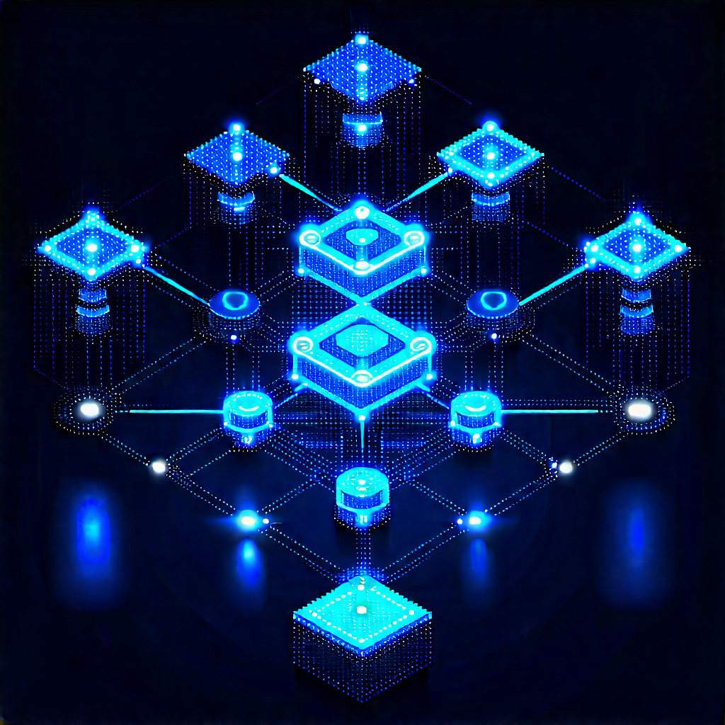 Blockchain network visualization