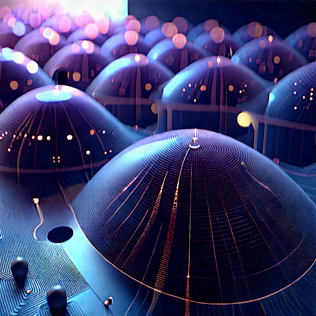 Close-up Of Sensor Array With Image, There