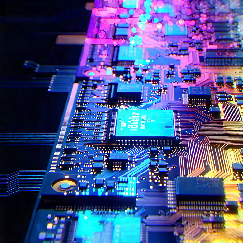 Close-up of memory module