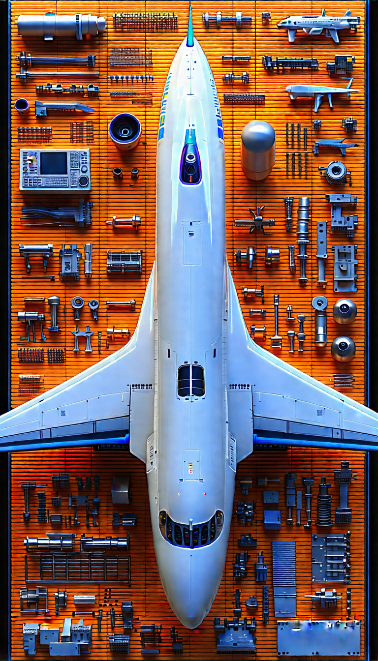 Aerospace technology in manufacturing facility