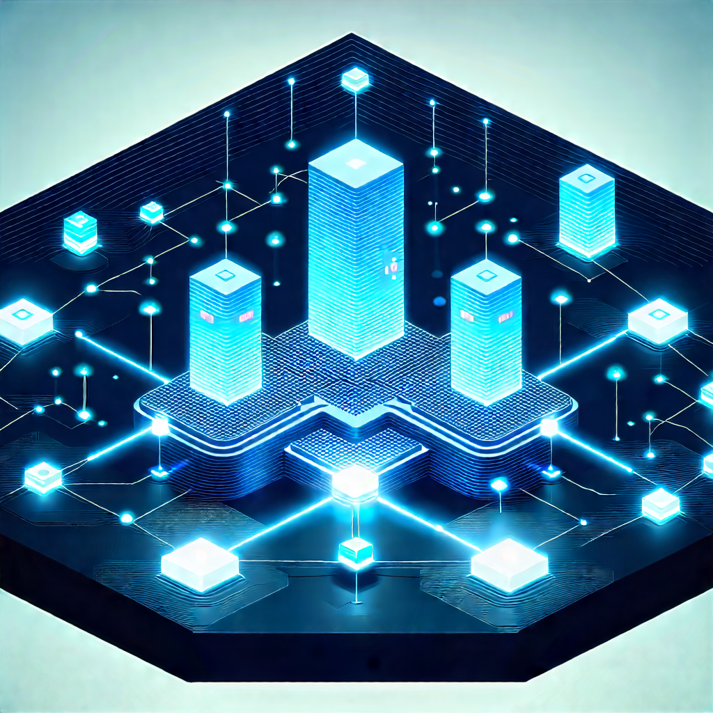 Blockchain network visualization
