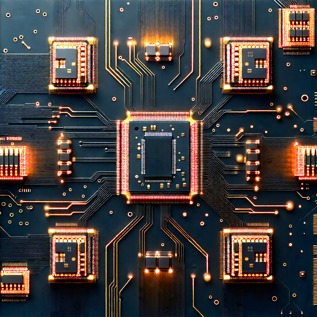 Close-up of memory module