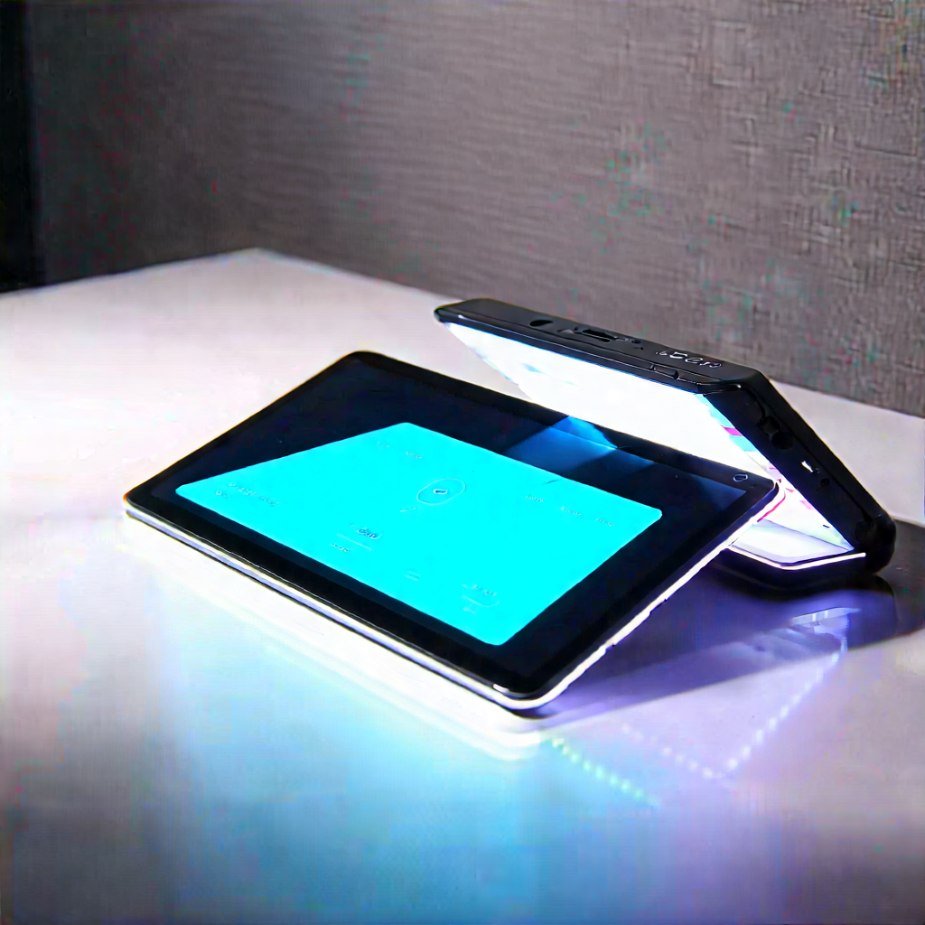 Tablet With Holographic Display With Tablet Computer