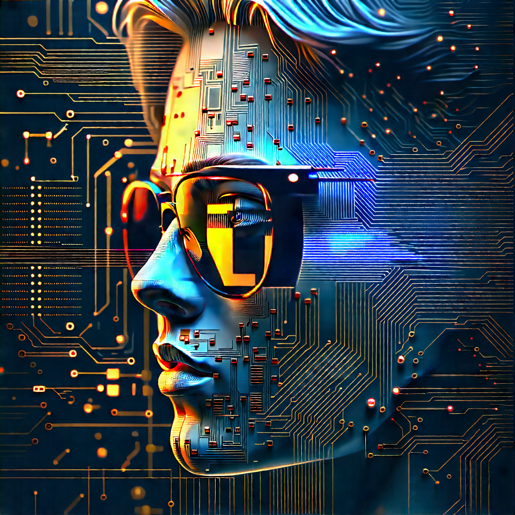 Microchip with laser scanning