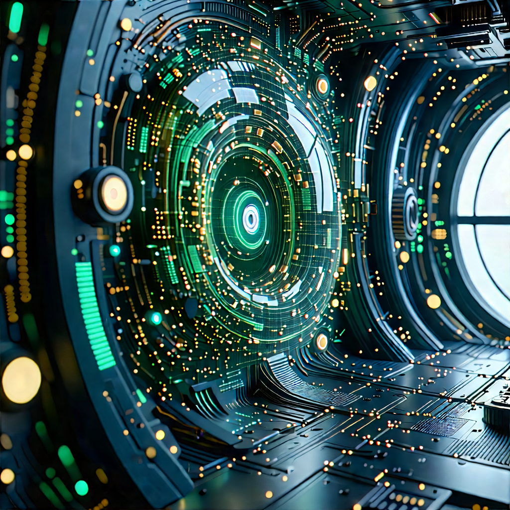 Quantum computer with data streams