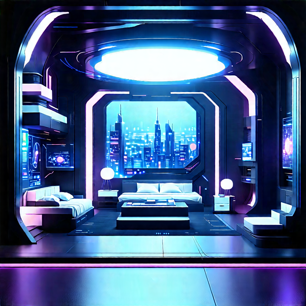 Futuristic smart home