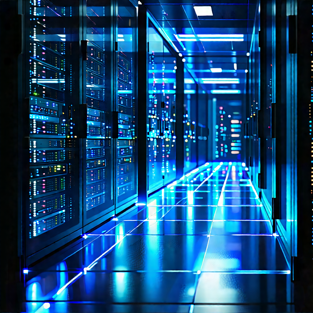 Server rack with laser scanning