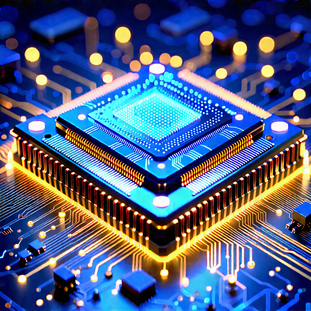 Microchip with data streams