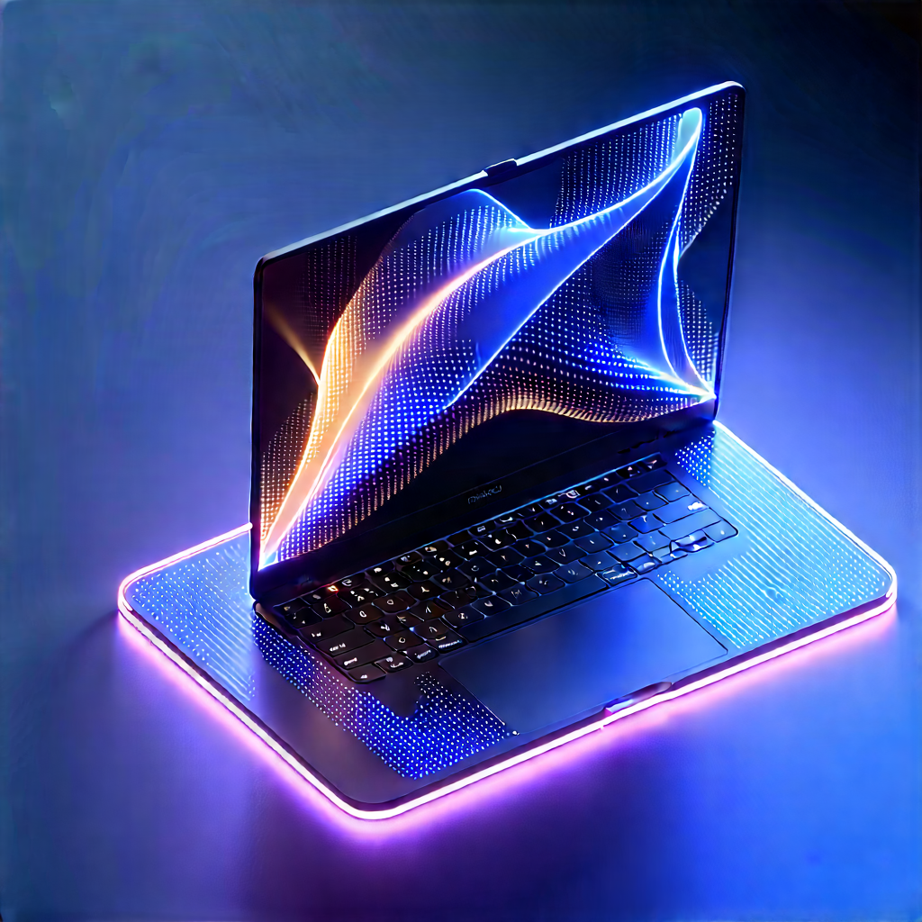 Laptop With User Interface With Laptop Computer