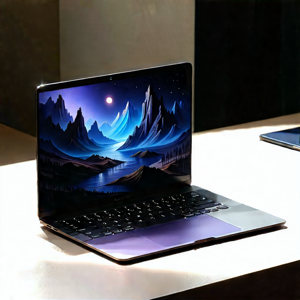 Laptop With User Interface With Laptop Computer