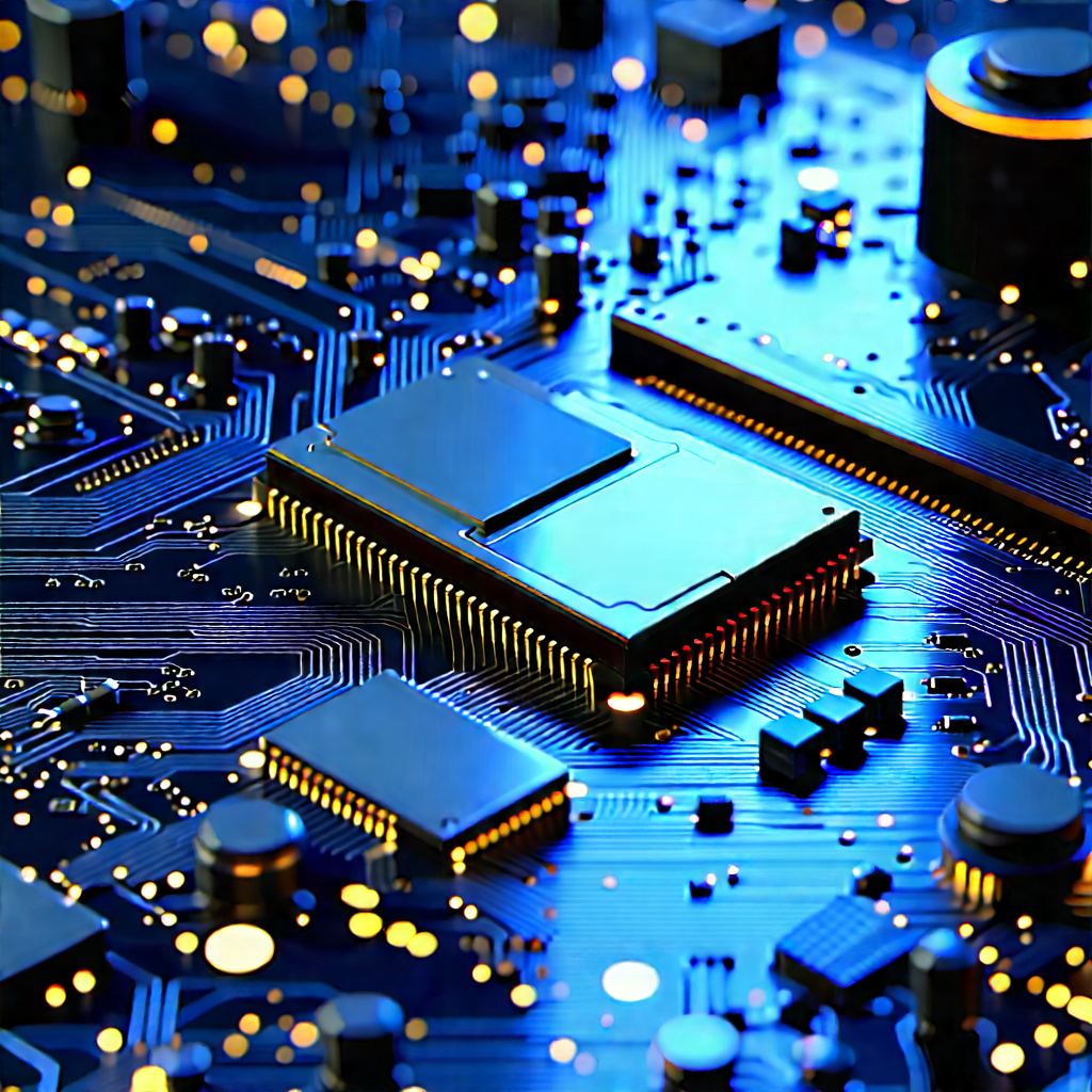 Circuit board with holographic projection