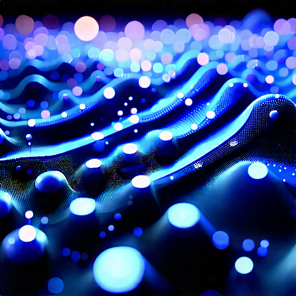 Close-up of sensor array