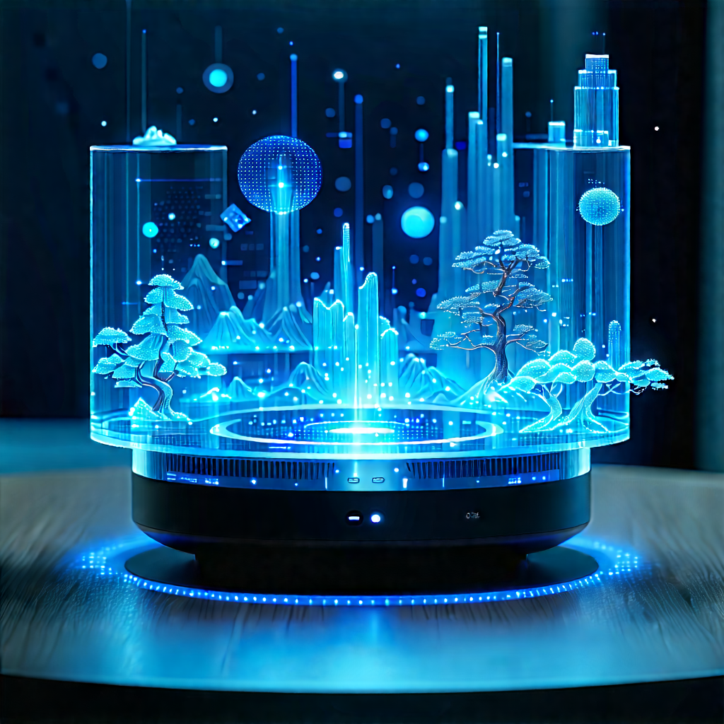Smart home device with data visualization