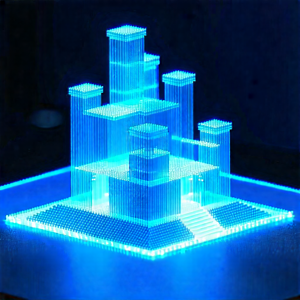 3d printer with holographic projection