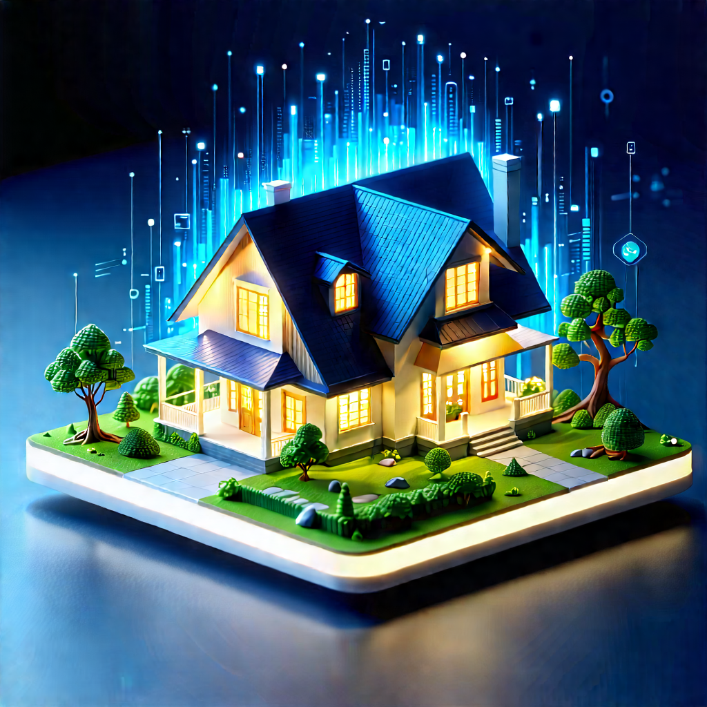 Smart Home (device:1.21) With Data Visualization With House Shown