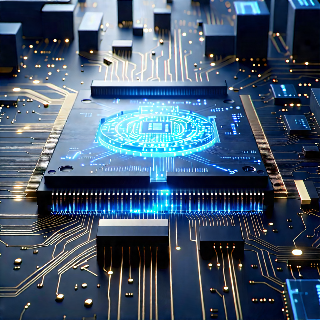 Microchip with data streams