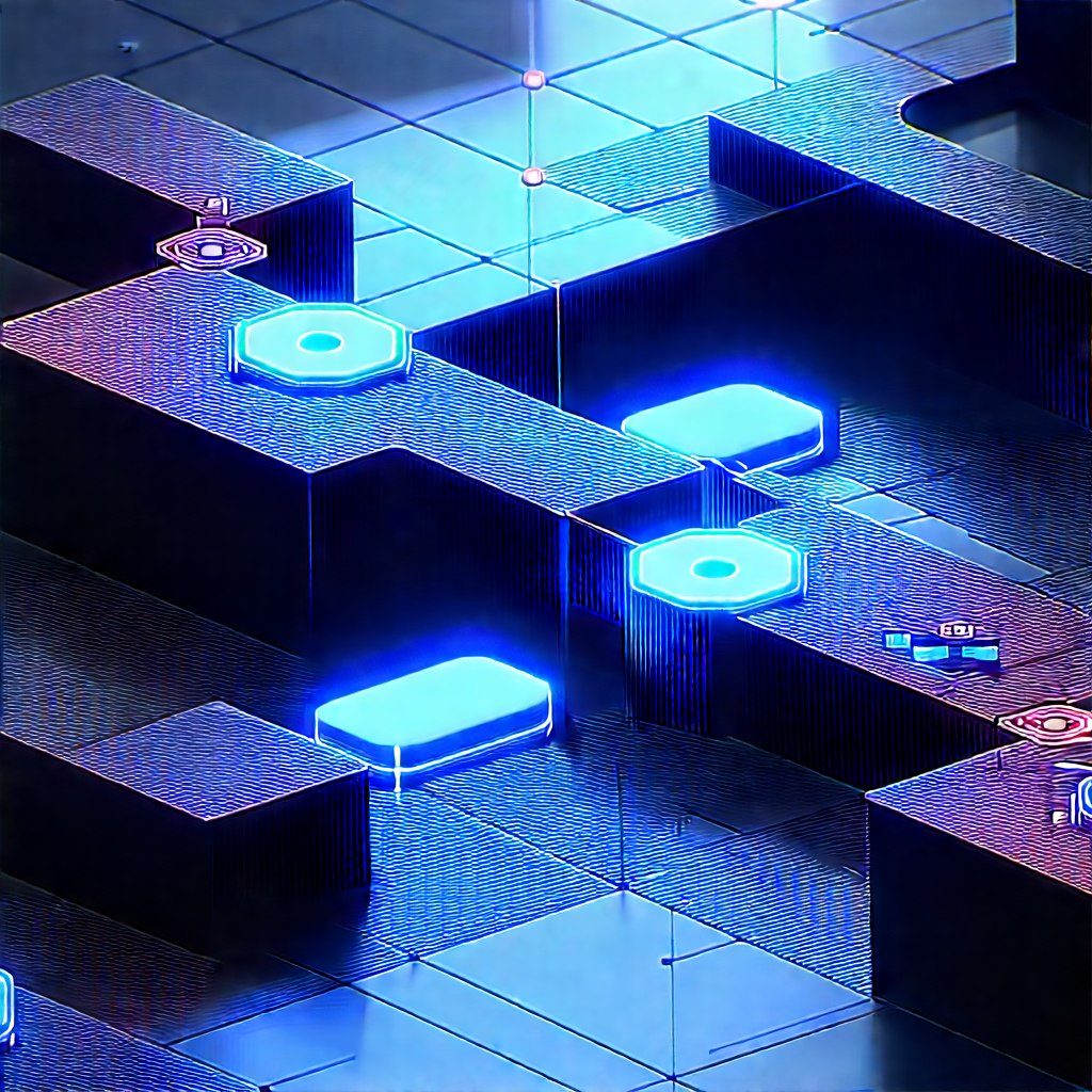Blockchain network visualization