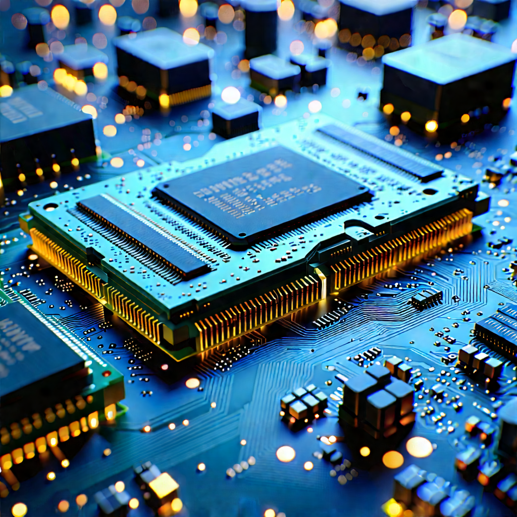 Close-up of memory module