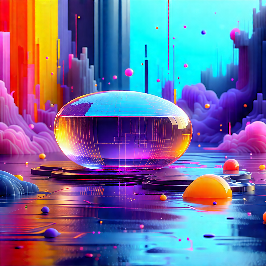 Entertainment Technology In Design Studio With Large, Colorful