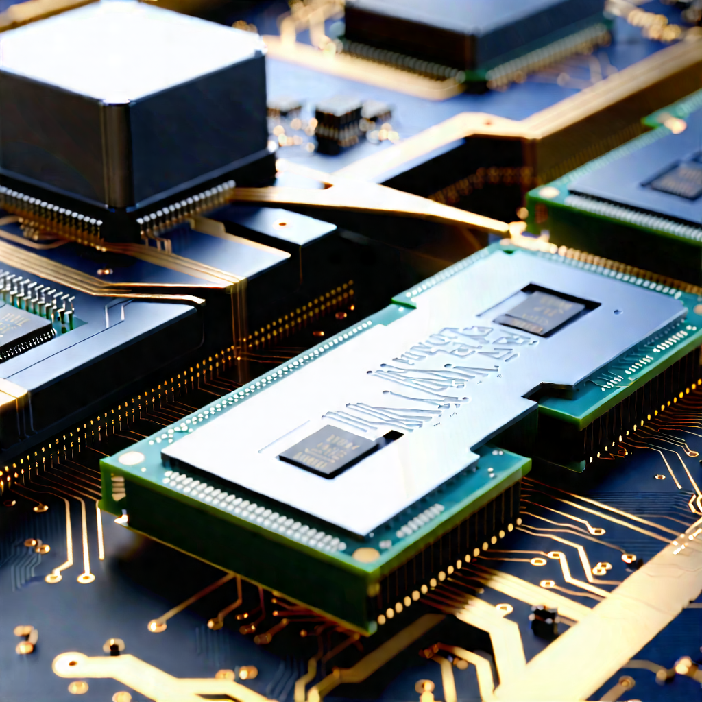 Close-up of memory module