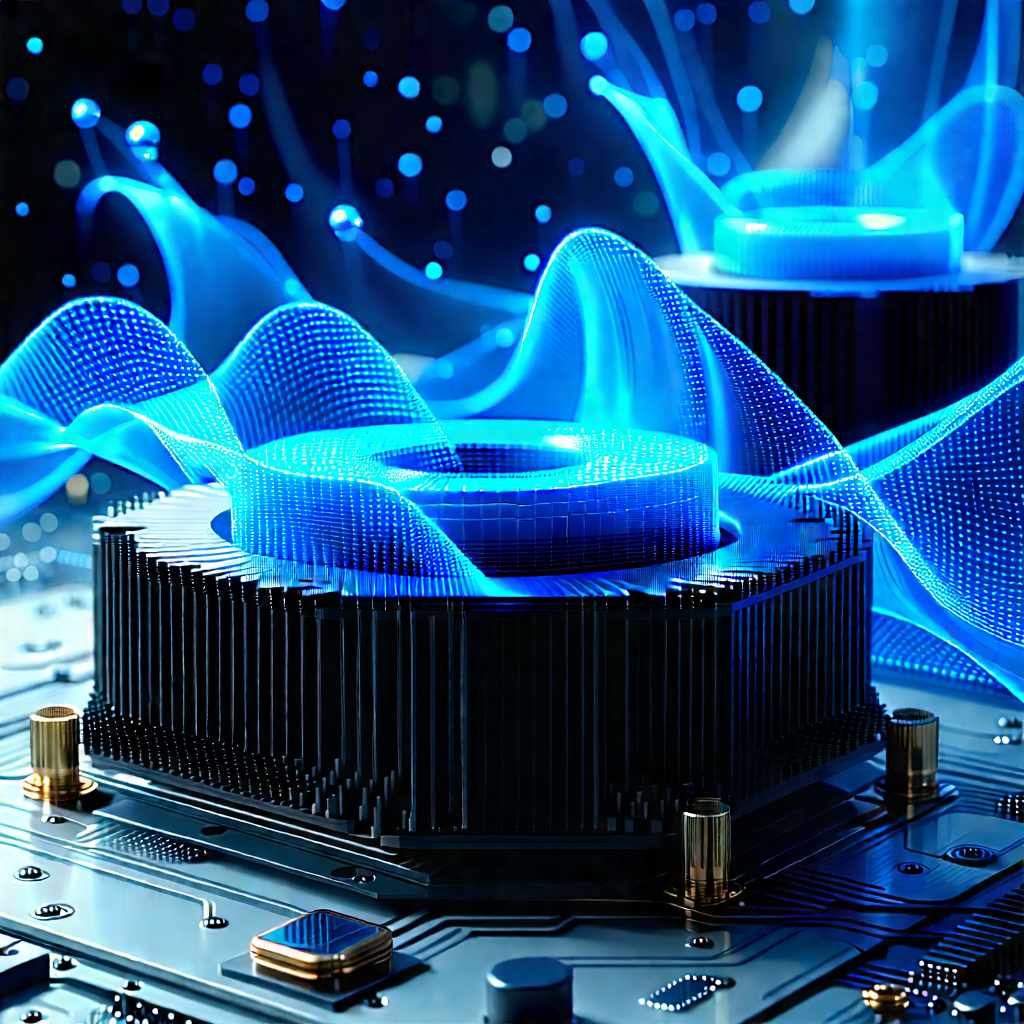 Close-up of cooling system