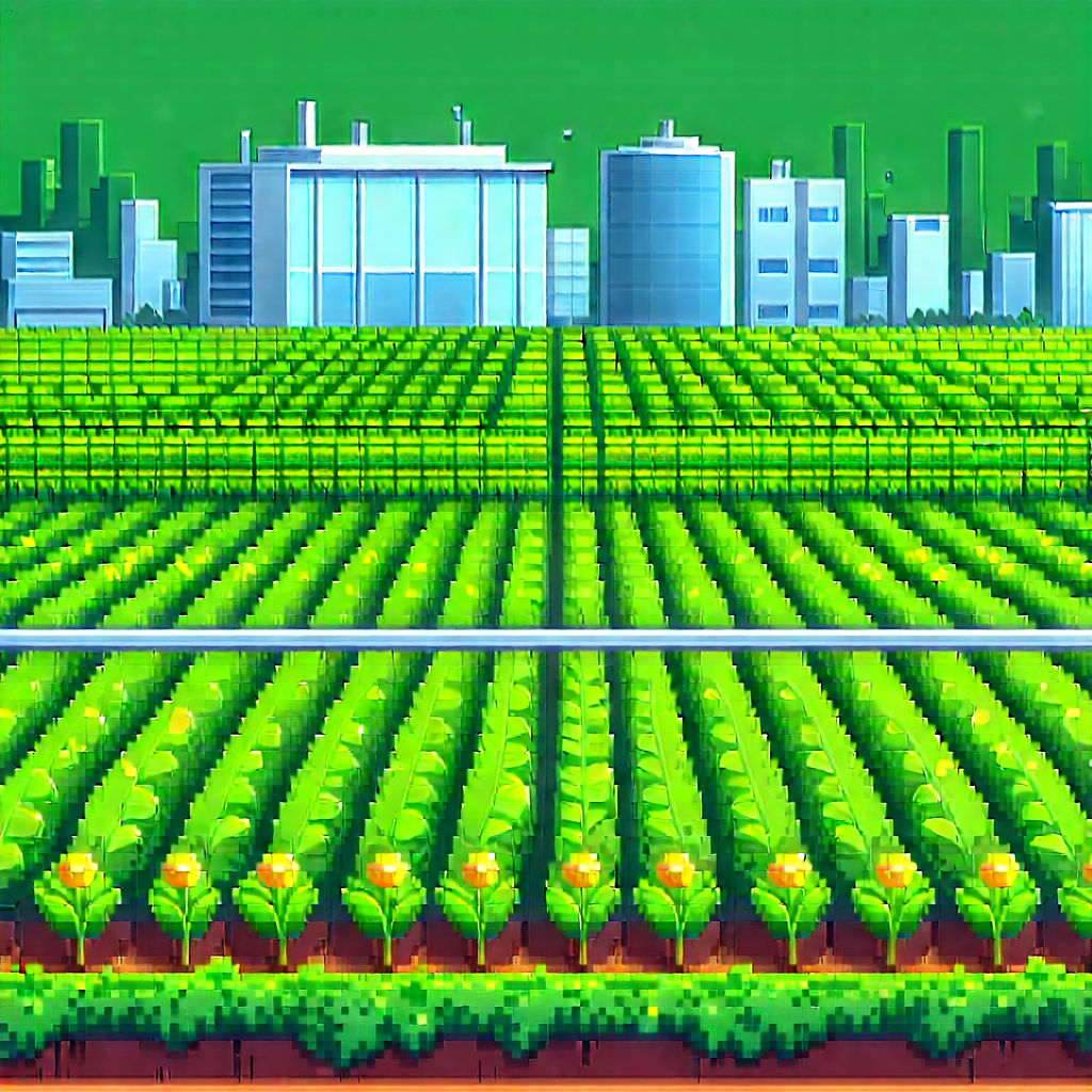 Agricultural Technology In (modern:1.28) Laboratory With Image, There