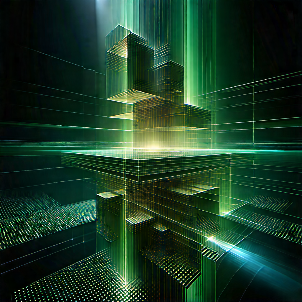 Quantum computer with laser scanning