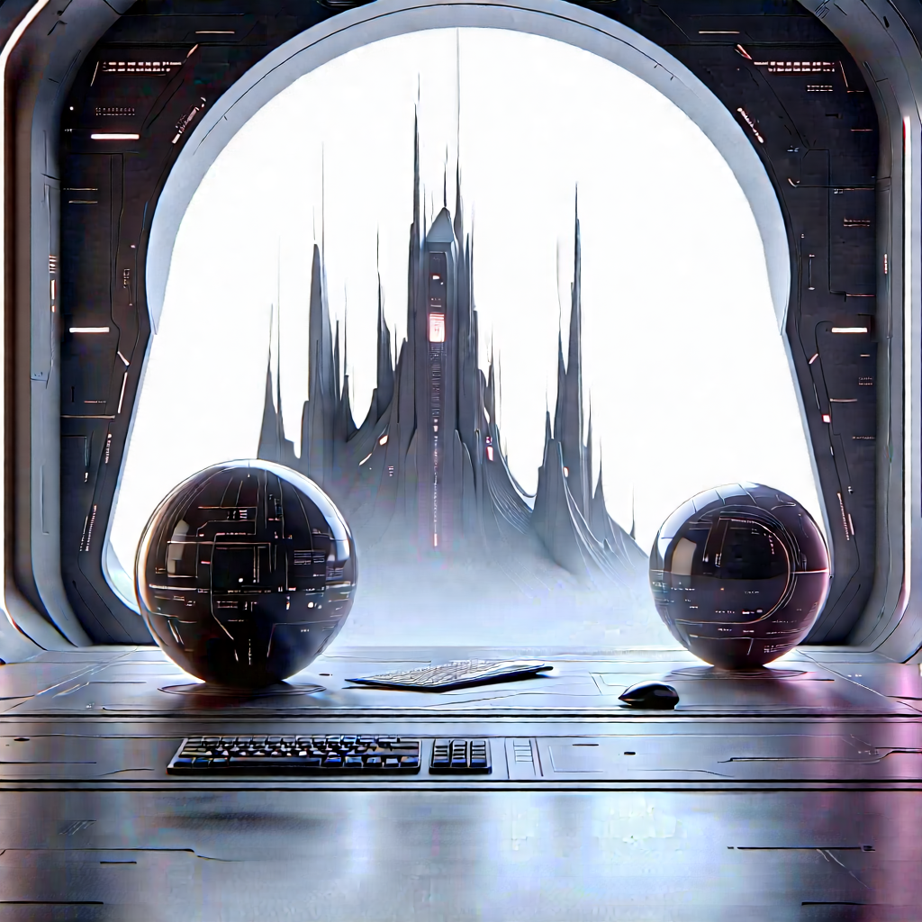 Futuristic Tech Startup Office With Image, There