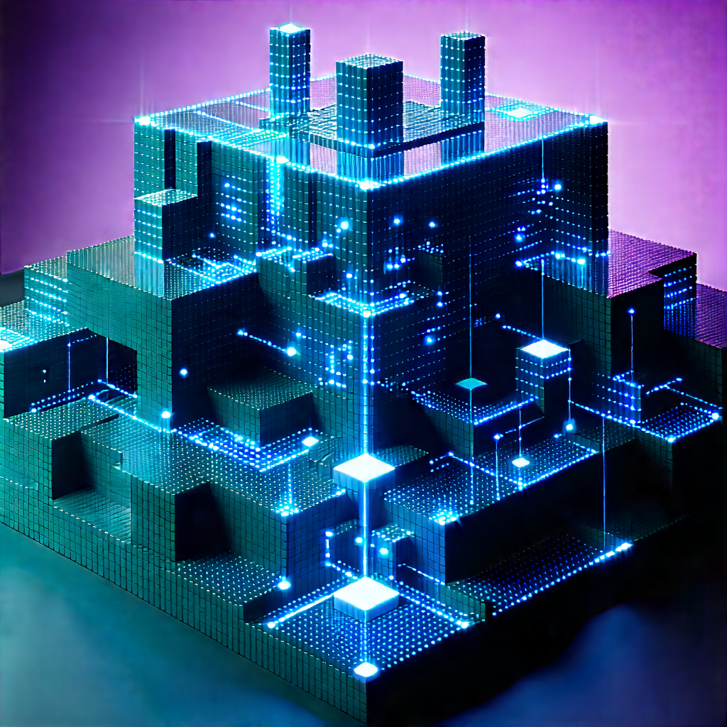 Blockchain network visualization