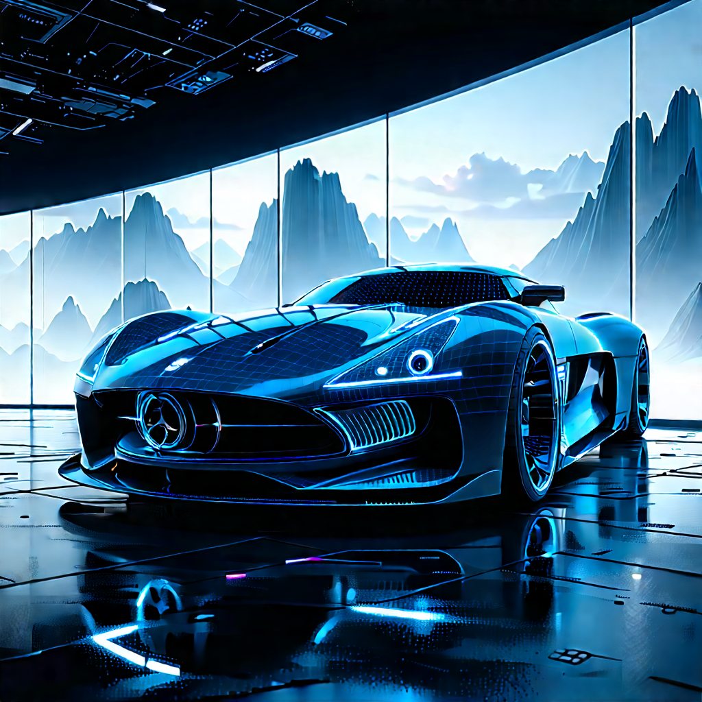 Automotive Technology In Tech Office With Image, There