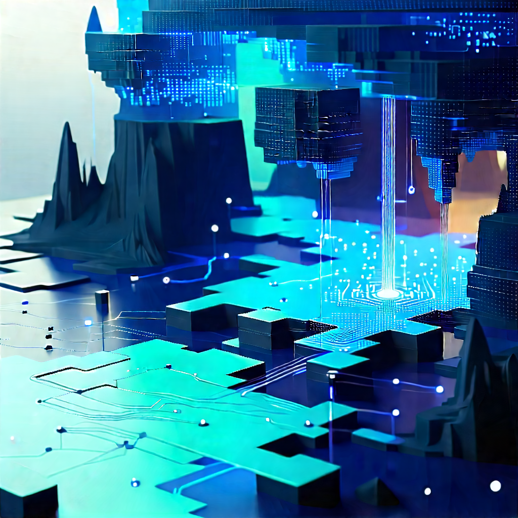 Blockchain network visualization